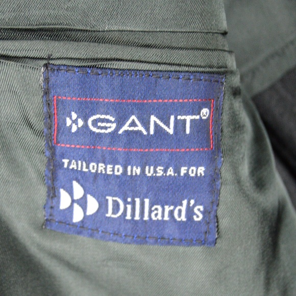 Vintage Wool 2 Piece Grey Pinstripe Suit - Picture 6 of 8